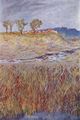 Klinger, Max: Landschaft an der Unstrut