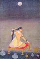Indischer Maler um 1650 (I): Das Hirtenm�dchen Radha