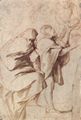 Rubens, Peter Paul: Melchisedech und Elias empfangen Brot vom Engel