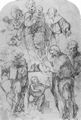 Campagnola, Domenico: K�nig David und Bathseba
