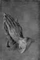 D�rer, Albrecht: Studie zum »Heller-Altar«: H�nde eines Apostels
