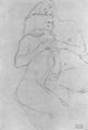 Klimt, Gustav: Zwei sich umarmende junge M�dchen