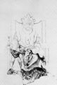 D�rer, Albrecht: Thronender Sultan, unvollendet
