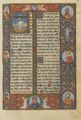 Unbekannter Buchmaler des Vatikans: Fragment aus der Missale des Girolamo Basso della Rovere