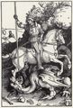 D�rer, Albrecht: Hl. Georg t�tet den Drachen