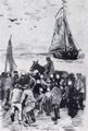 Gogh, Vincent Willem van: Ankunft des Ewers (Skizze in Brief 231)