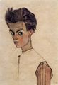 Schiele, Egon: Selbstportr�t
