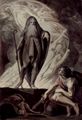 F�ssli, Johann Heinrich: Theresias erscheint dem Ulysseus w�hrend der Opferung