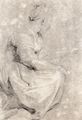 Rubens, Peter Paul: Kauerndes Hirtenm�dchen