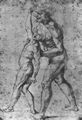 Raffael: Transfiguration, Studie, Aktstudie f�r den Vater mit dem besessenen Knaben
