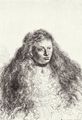 Rembrandt Harmensz. van Rijn: Frau mit langem Haar (Portr�t der Saskia)