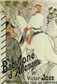 Toulouse-Lautrec, Henri de: Plakat f�r das Buch »Babylone d'Allemagne« von Victor Joze