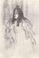 Toulouse-Lautrec, Henri de: May Belfort mit aufgel�sten Haaren