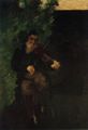 Macke, August: Der alte Geiger