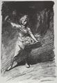 Steinlen, Theophile Alexandre: Veilchenverk�uferin