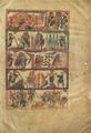Unbekannter Buchmaler des Vatikans: Fragment aus einer Bibel