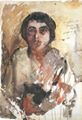 Corinth, Lovis: Bildnis Charlotte Berend-Corinth
