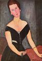 Modigliani, Amedeo: Portr�t der Frau van Muyden
