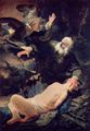 Rembrandt Harmensz. van Rijn: Der Engel verhindert die Opferung Isaaks