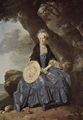 Zoffany, Johann: Portr�t der Mrs. Oswald