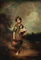 Gainsborough, Thomas: Dorfm�dchen mit Hund und Henkelkrug
