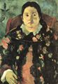 Gauguin, Paul: Portr�t der Suzanne Bambridge