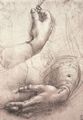 Leonardo da Vinci: Studie von Frauenh�nden
