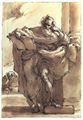 Gandolfi, Gaetano: Heiliger mit Buch