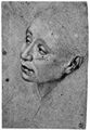 Gamberucci, Cosimo: Aufblickender Frauenkopf