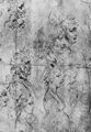 Leonardo da Vinci: Studienblatt mit K�pfen