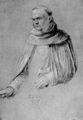D�rer, Albrecht: Studie zum »Rosenkranzfest«: Hl. Dominikus