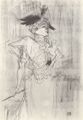 Toulouse-Lautrec, Henri de: Marcelle Lender stehend