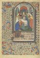 Unbekannter Buchmaler des Vatikans: Fragment aus dem Stundenbuch Alexanders VII