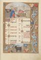 Unbekannter Buchmaler des Vatikans: Fragment aus einem dreib�ndigem Stundenbuch