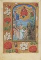 Unbekannter Buchmaler des Vatikans: Fragment aus einem dreib�ndigem Stundenbuch