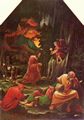 Altdorfer, Albrecht: Sebastiansaltar des AugustinerChorherrenstifts St. Florian bei Linz, linker Innenfl�gel zur Passion Christi, Szenen oben links: Christus am �lberg