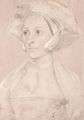 Holbein d. J., Hans: Portr�t einer englischen Dame mit Hut und Schaube