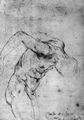 Raffael: H�ngender m�nnlicher Akt