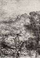 Rembrandt Harmensz. van Rijn: Die Landschaft mit der Hirtenfamilie