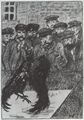 Steinlen, Theophile Alexandre: Hahnenkampf