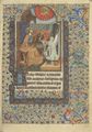 Unbekannter Buchmaler des Vatikans: Fragment aus dem Stundenbuch Alexanders VII