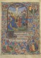 Unbekannter Buchmaler des Vatikans: Fragment aus dem Stundenbuch Alexanders VII