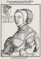 Aldegrever, Heinrich: Portr�t der Gattin Jan van Leydens (Kopie)