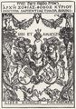 D�rer, Albrecht: Exlibris Wilibald Pirkheimer
