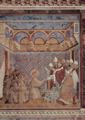 Giotto di Bondone (und Werkstatt): Fresken in der Kirche San Francesco in Assisi, Szene: Die Best�tigung der Ordensregel durch den Papst Innozenz