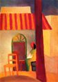 Macke, August: T�rkisches Caf� (I)