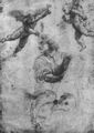 Raffael: Chigi-Kapelle, Studie, Daniel und Engel