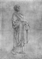 D�rer, Albrecht: Studie zur »Gro�en Kreuzigung«: Hl. Johannes