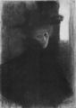 Klimt, Gustav: Dame mit Hut und Cape