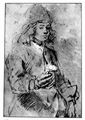 Rembrandt Harmensz. van Rijn: Junger Mann mit Blume (Titus)